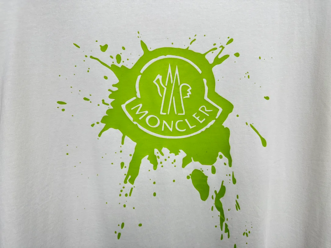 【Moncler】 24ss New Arrival t logo ~ Breathable， ， ， ! ， ， ：Black White Size：XS-L